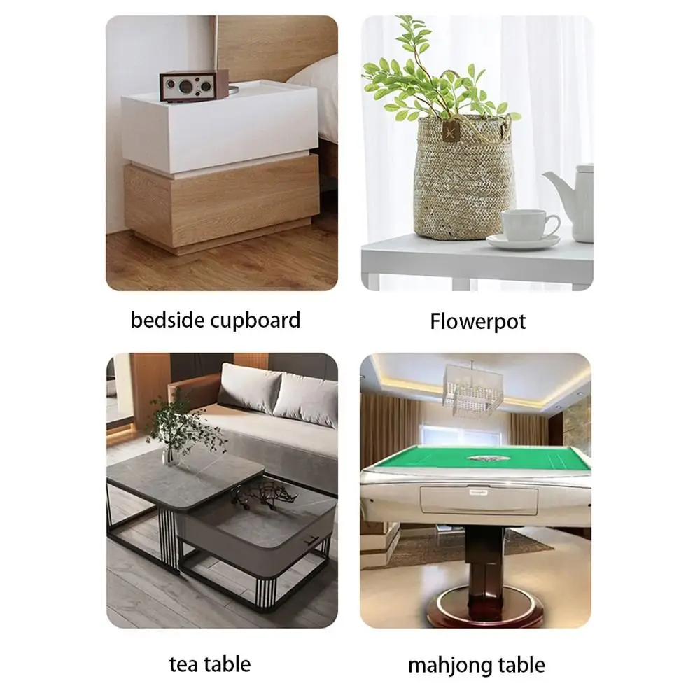 Self Adhesive Pulley Universal Wheel 4Pcs 3 Beads Pulley Mute Ball for Household Storage Box Cupboard Mobile Base self adhesive rollers self adhesive wheels sticky pulley wheels