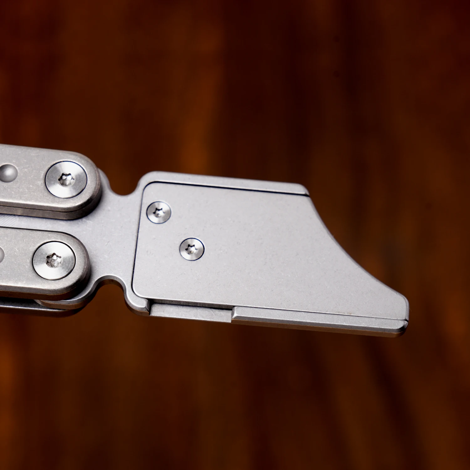 Multifunctional EDC Tool Folding Handle Outdoor Utility Portable Pocket Bottle Opener Titanium Alloy
