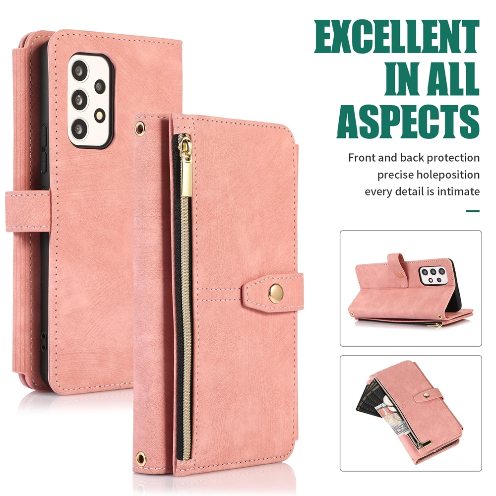 Crossbody Wallet Phone Case with Lanyard
