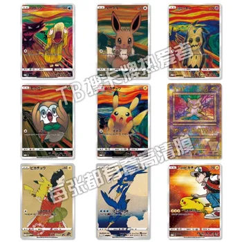 Pokémon Cards Pikachu Cramorant PTCG Japanese Version Self-made Card Series Anime Peripheral Game Collection Card Holiday Gift 1