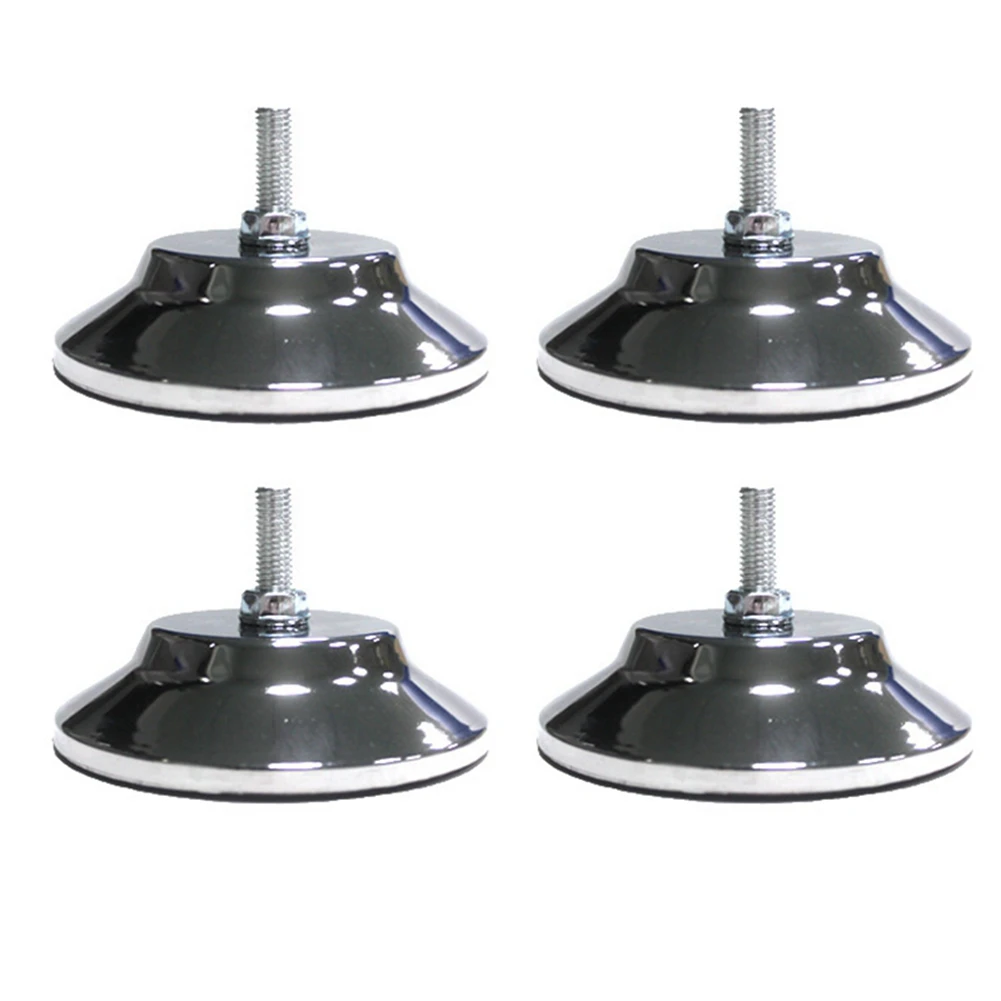 AEF6-8 PCS 당구대/포켓볼 테이블 다리 레벨러 5인치 금속 게임 테이블 다리 레벨러 헤비 듀티 레벨링 받침대 (당구대용)