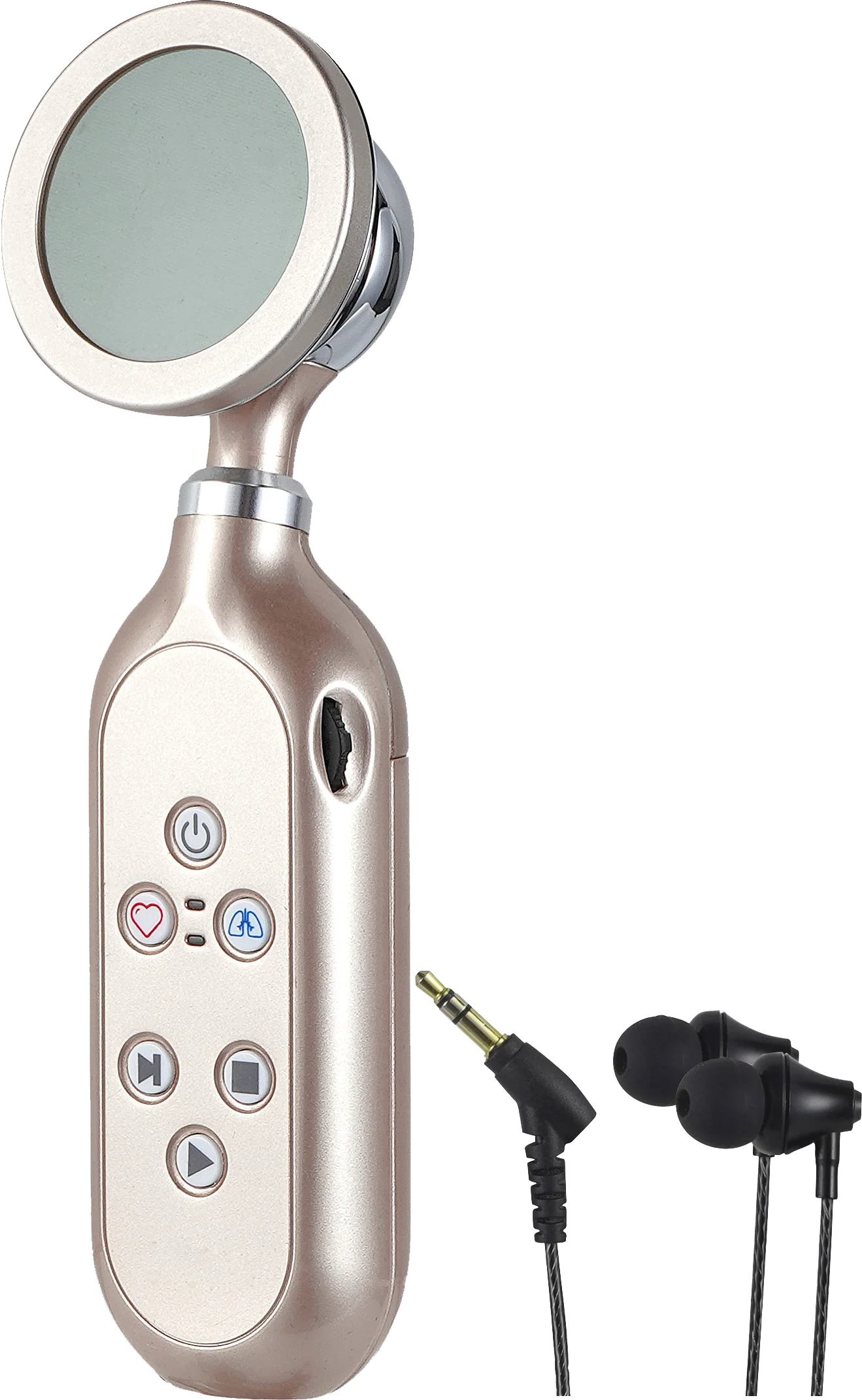 Portable Wireless Stethoscope Smart Intelligent Nurse Stethoscope