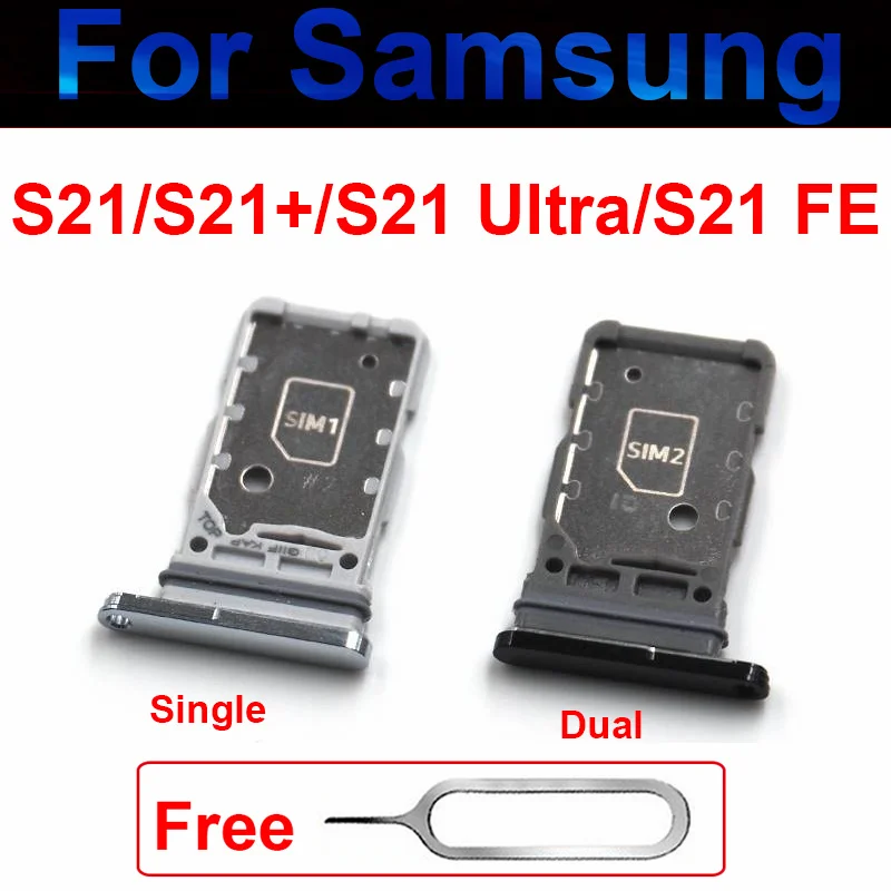 Лоток для Sim-карты для Samsung S21, S21 Plus, S21 Ultra, S21FE, G990, G990B/N