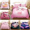 Kawaii Animal Axolotl Bedding Set Bed Cover Adult Kid Bedroom Decor Duvet Cover Pillow Case Set Single Twin Full Queen King Size 1