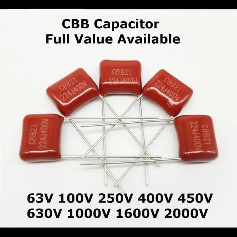225J-630V Polypropylene Film Capacitor 2.2uF 630V | RAM Electronics website