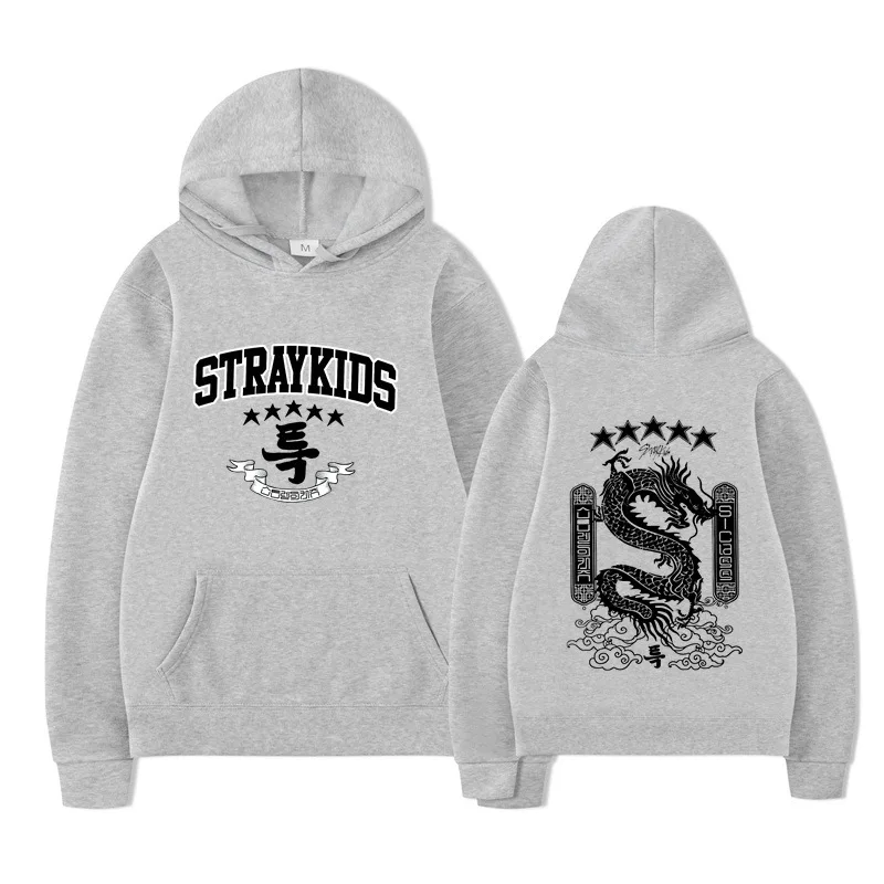 New Stray Boys 5-star New Album Guide Series Hoody Support Wear Fashion StrayKids Printed Sweater Long Sleeve S-3XL