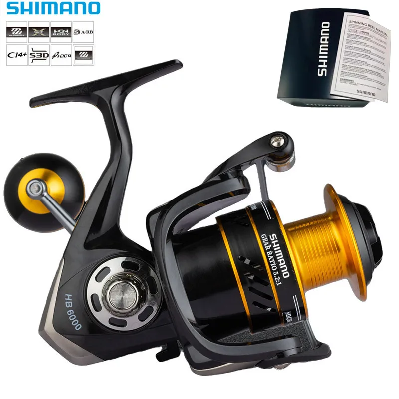 

Новая полностью металлическая Рыболовная катушка Shimano, максимальное усилие фрикциона 12 кг, спиннинговое колесо, катушка для спиннинга, подходит для всех waters