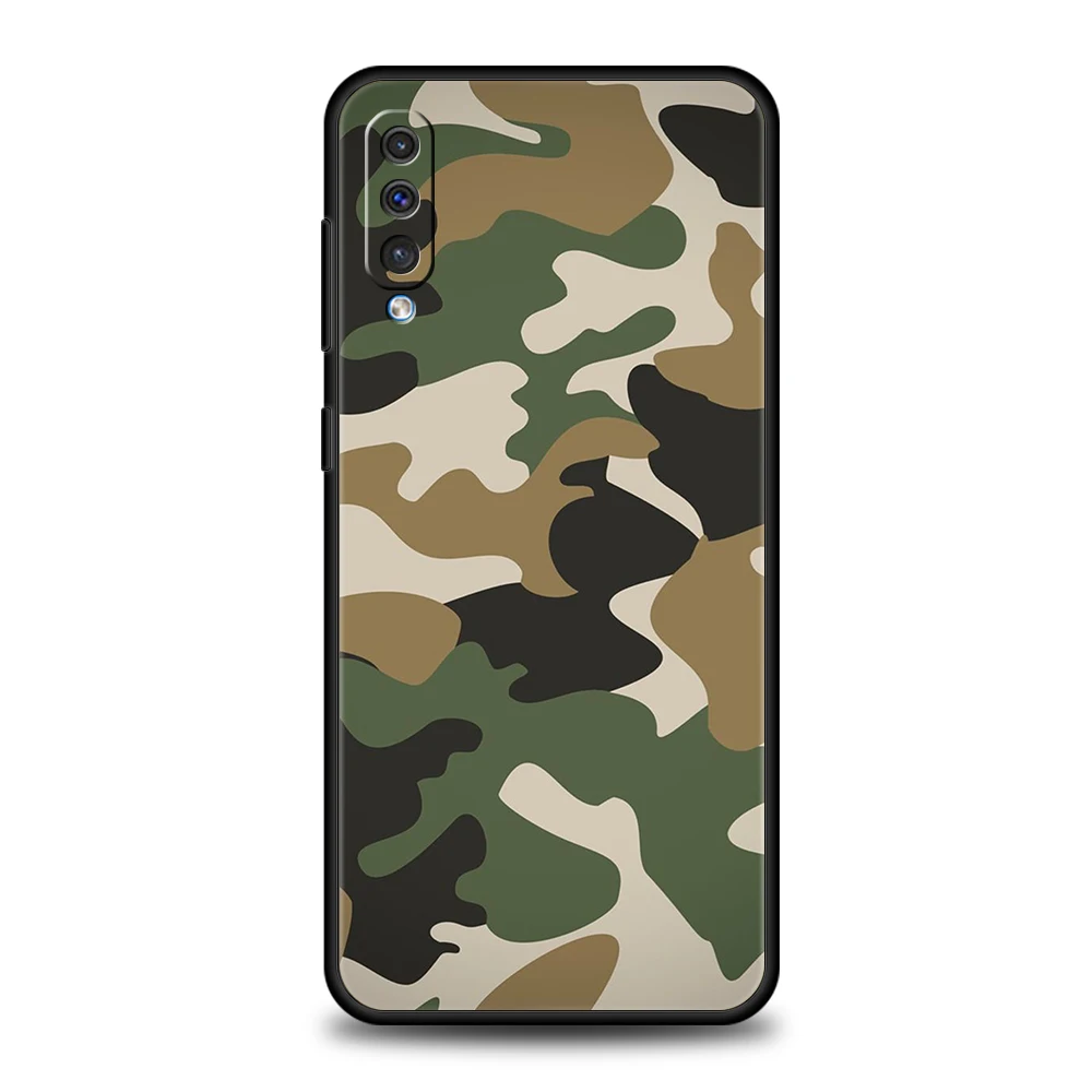 Camouflage Military Soft TPU Shell Phone Case