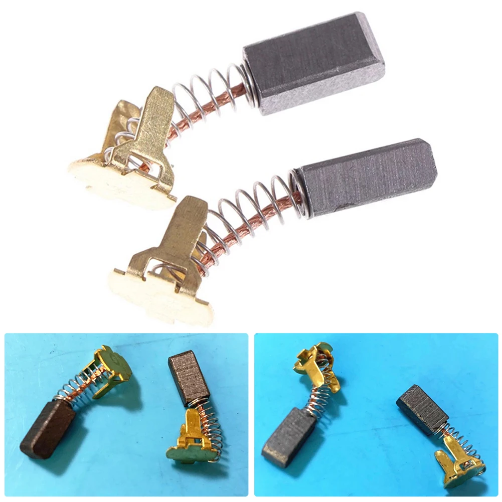 

2pcs Durable Carbon Brush Carbon Brushes 12x6x5mm 328200 328202 334696 For G18DSL G14DL Power Tool Accessories