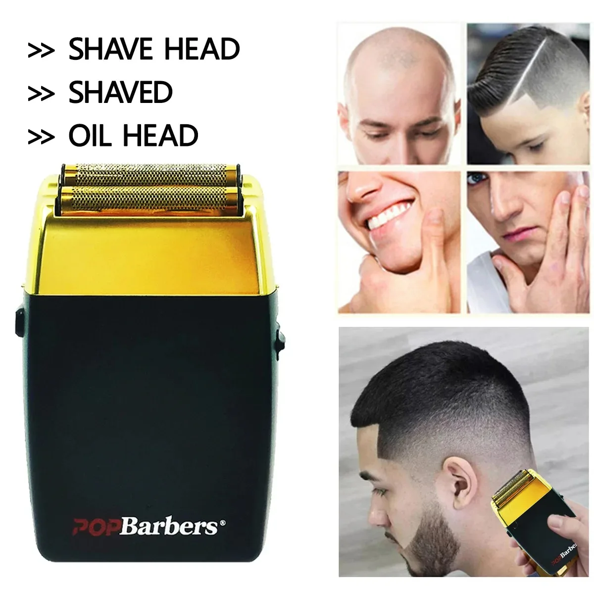 Pop Barbers P620 NEW 11000 RPM Electric Shaver Professional Hair Clipper for Men Beard Trimmer Haircut Machine Shaving Machine 5