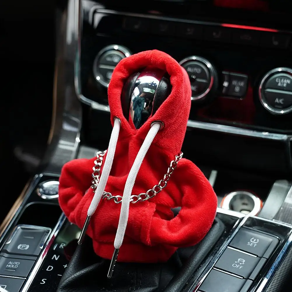 Upgrade Car Gear Shift Cover Car Styling Hoodie Shifting Lever Manual  Handle Kit Auto Gear Shift Knob Cover Auto Interior