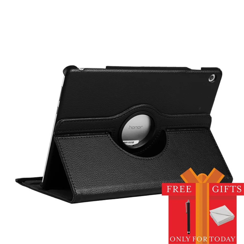 

Кожаный чехол с изображением личи и вращением на 360 ° для планшета Huawei Enjoy 10,1 AGS2-W09 T5, защитный чехол