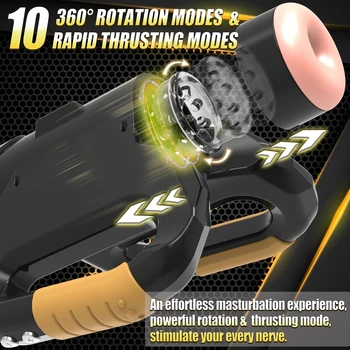 Male masturbator man Real Vagina Hands Free with Phone Automatic Masturbator Cup Electric Adult Sex Machine Pussy Adult supplies