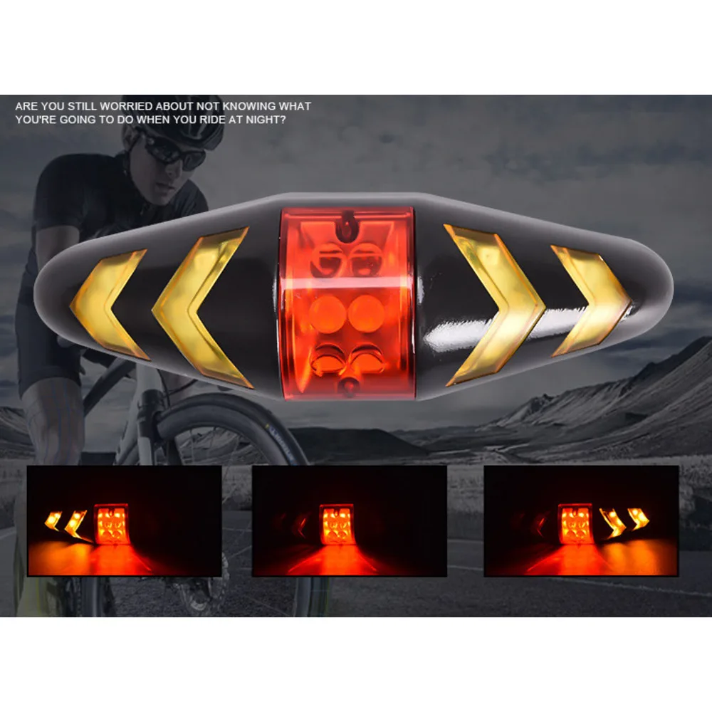Bicycle mountain bike USB intelligent charging, remote control turn signal, night warning taillights, riding equipment_voghion.com