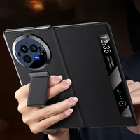 LANGSIDI Smart Flip Case for Vivo X Fold 3 Pro X Fold3 Magnetic Wrist Strap Stand Kickstand Back Cover 1