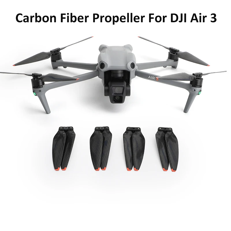 

Carbon Fiber Propeller For DJI Air 3 Hard Durable Lightweight Propellers Foldable Props For DJI Air 3 Drone Accessories