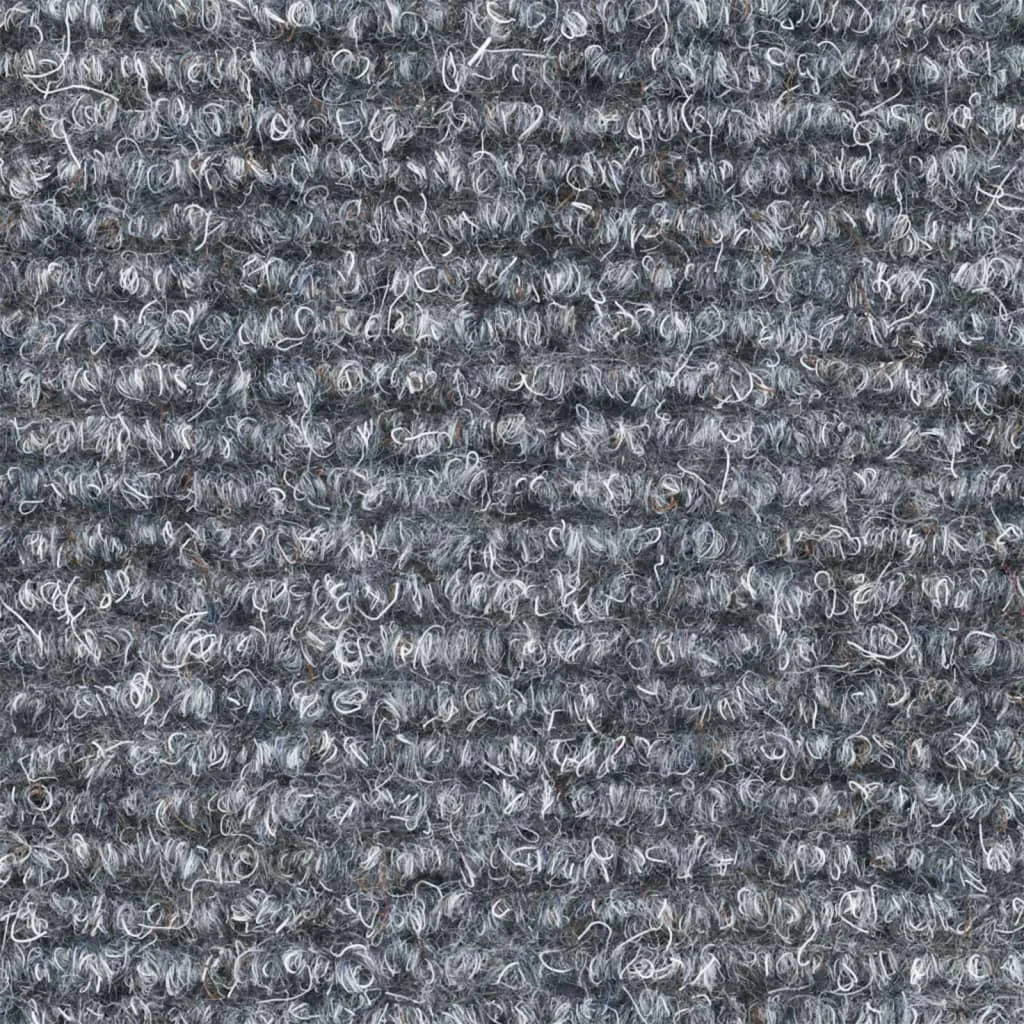 Selbstklebende Treppenstufenmatten, 15 Stück, 56 x 17 x 3 cm, Hellgrau, Halbrund, Geeignet für Häuser, Hotels und Büros. – Detail 7