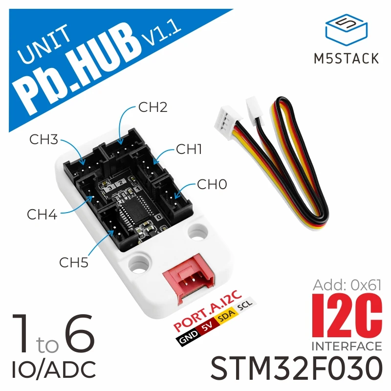 Oficial i o Hub a Unidade de Expansão Stm32f0 M5stack - Imagem 5