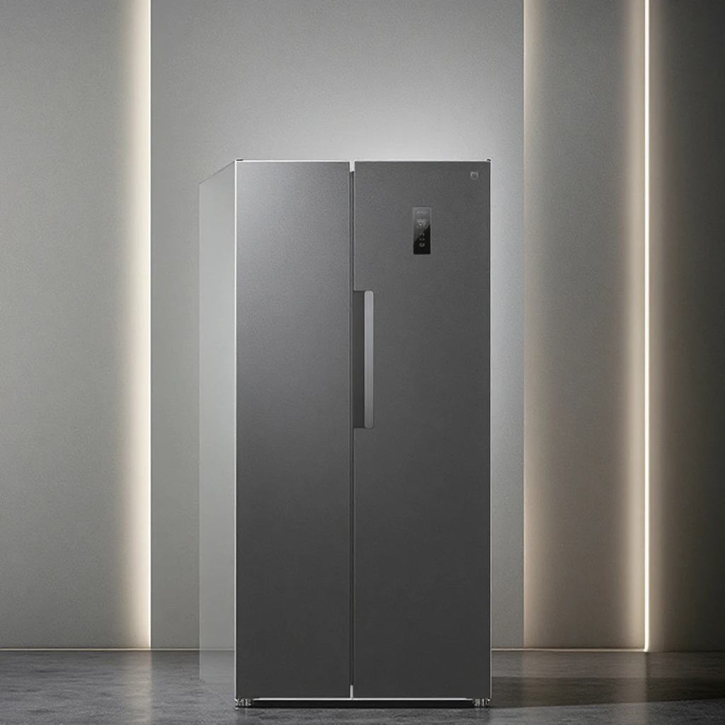 501L Side-by-Side Refrigerator - Smart 2-Door Fridge with App Control (36dB Ultra-Quiet Operation, Energy Saving） 1