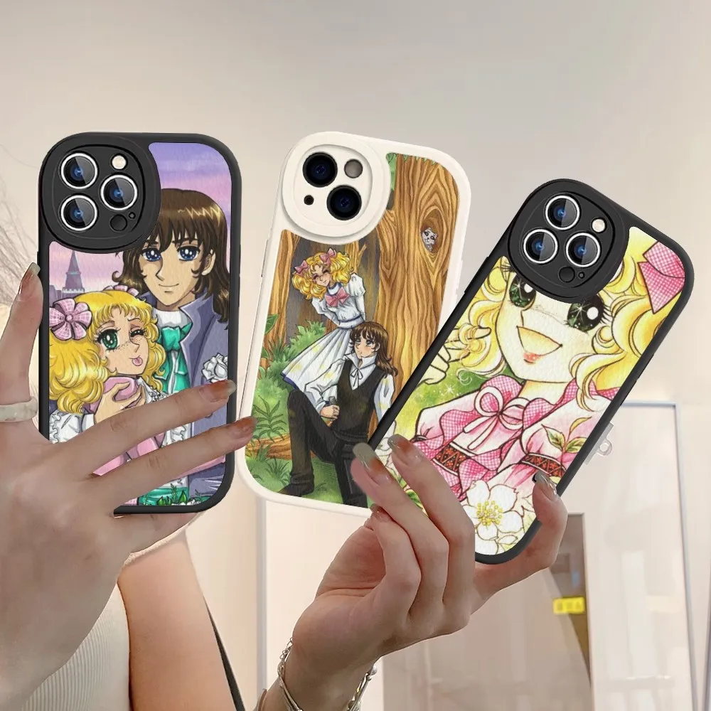 Anime Manga Candy Candy Phone Case In Pelle Dura Per Iphone 14 13 12 Mini 11 14 Pro Max Xs X Xr 7 8 Plus Fundas