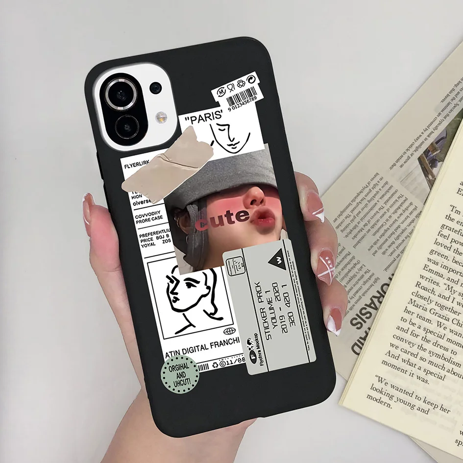 Cute Cartoon Daisy Matte Shockproof Phone Case - Elegant Protection with Casing