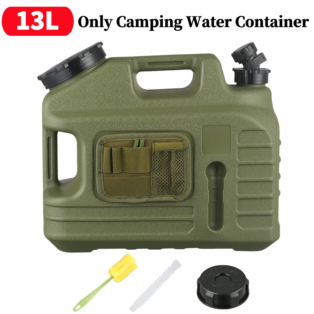 12/13/18.5L حاوية مياه للتخييم سعة كبيرة دلو للماء...