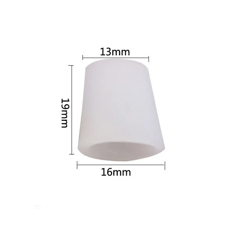 6Pcs/Lot Silicone Gel Little Toe Tube Corns Blisters Corrector Pinkie Protector Gel Bunion Toe Finger Protection Sleeve