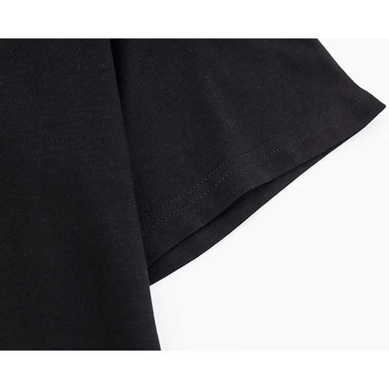 T-shirt oversize da uomo con stampa in sanscrito in cotone_voghion.com