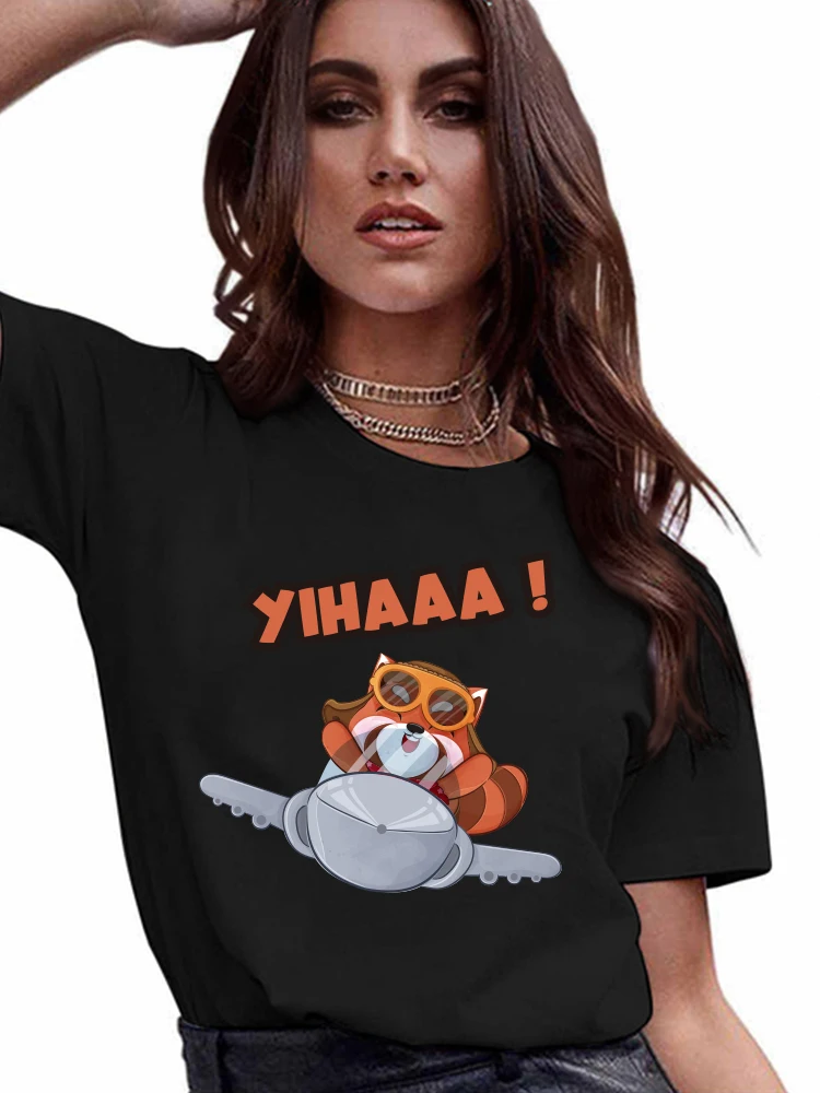 

Cartoon Army Print T Shirt Women Kawaii creative Vintage Tops Casual Fashion T-shirt Tops Simple Clothing Short Sleeve Clothes