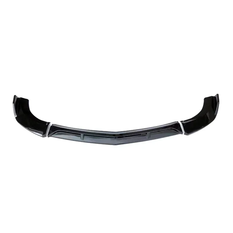 thumbnail image 1 of ¡Novedad! Divisor W204 para Benz C200 C250 C300, faldones de alerón para parachoques delantero, kit de carrocería negro Clase C 2008 a 2014, 1 of 5