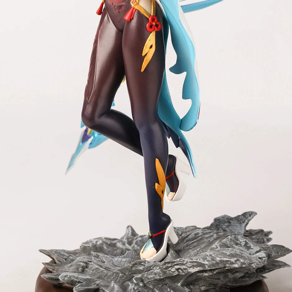 Vue détaillée de la figurine Shenhe