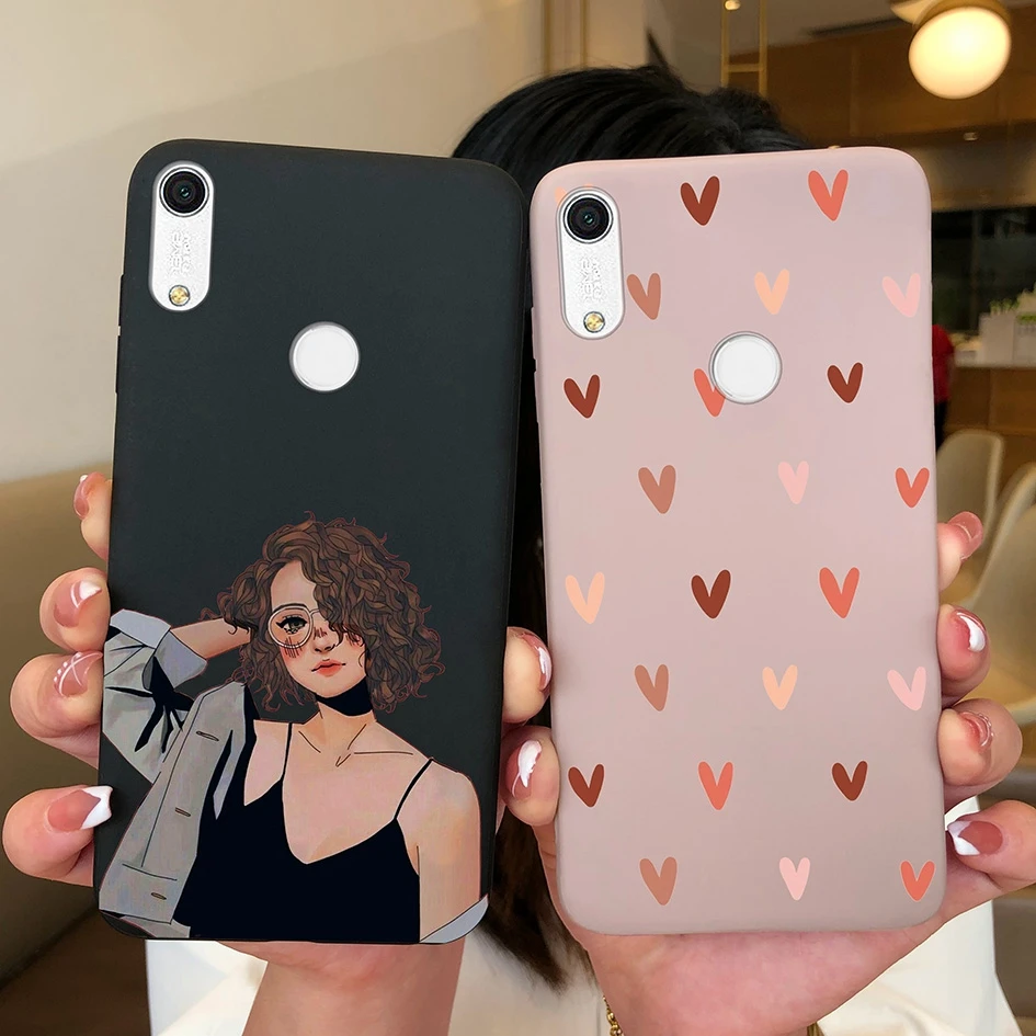 Fashion Heart Avocado Matte Silicone Soft TPU Phone Case Cover