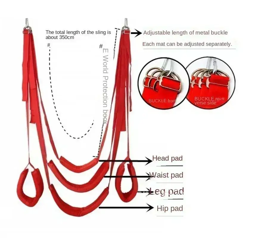 Sex Toys for Couples Erotic Product Sex Swing Soft Love Furniture Games Chairs Adult Swings Hanging Door Bondage Fetish SM