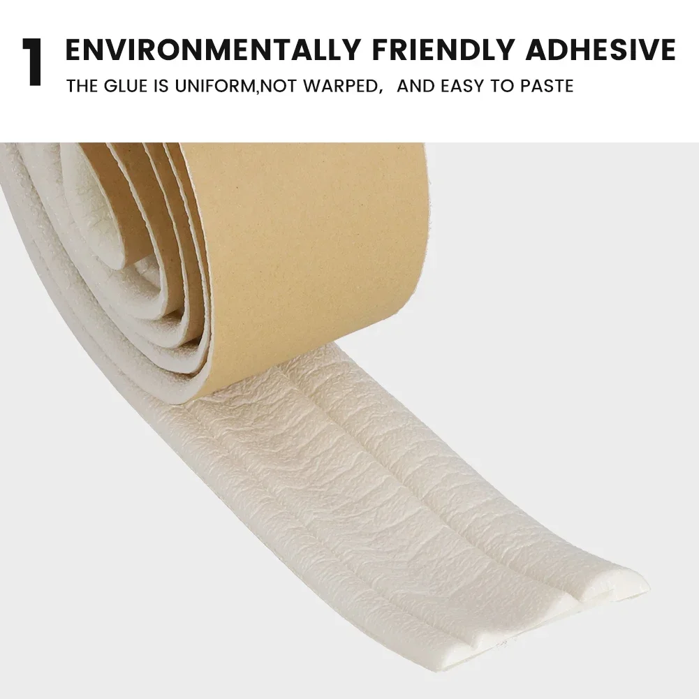 8x230cm 3D Foam Wall Edge Strip Stickers Self-Adhesive Waterproof Baseboard Corner Waist Line Sticker Wallpaper Border Decor