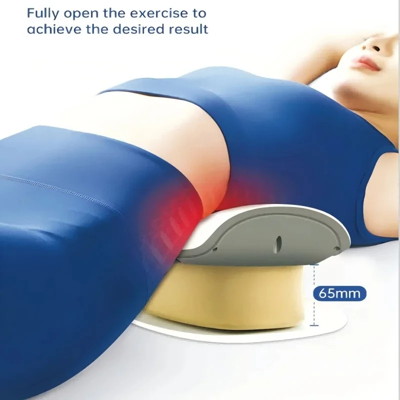 Smart Inflatable Back Massager Precision Pressure Control Multi-Frequency Vibration