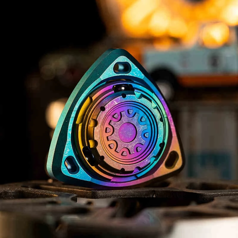 9-hand Finger Spinner Linkage Finger Gyro EDC Decompression Toy Spinner Fidget Stress Relief - AliExpress 26