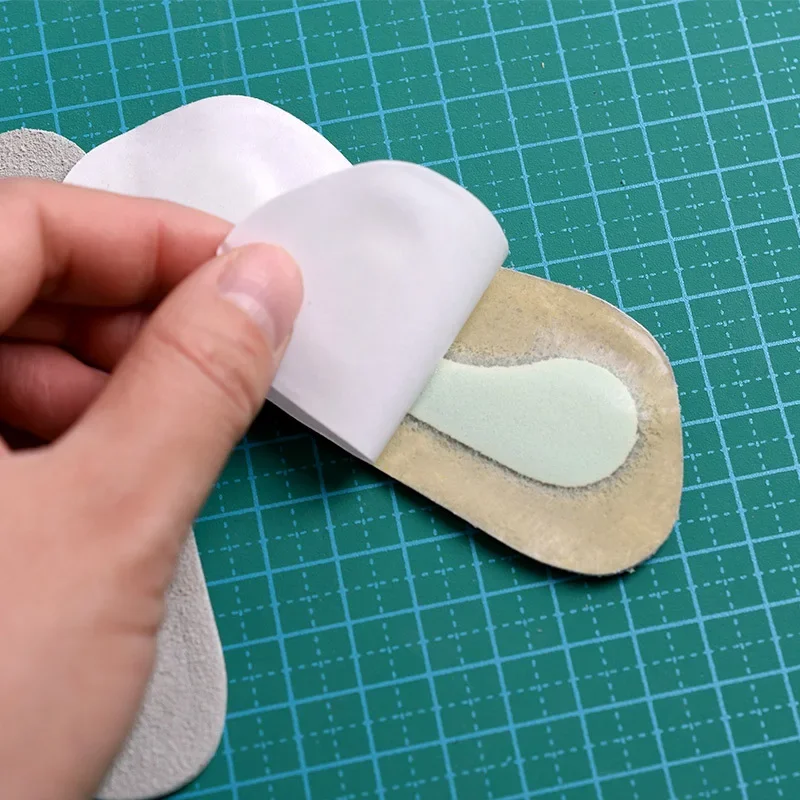 두꺼운  가죽 힐 패드 통기성 땀 흡수성 남성과 여성을 위한 내마모성 미끄럼 방지 편안한 신발 액세서리