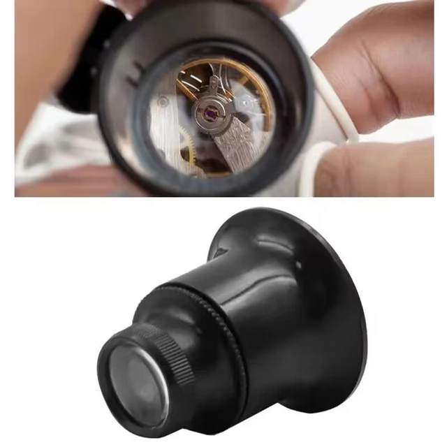 10X Portable Monocular Magnifying Glass Magnifier Loupe for Watch Jewelry  Repair - AliExpress