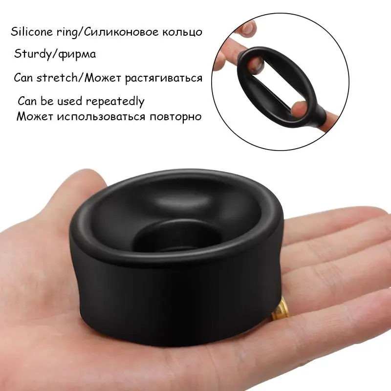 Penis Pump HESEKS Electric Sex Toys for Men Male Masturbator Penis Extender Penile Vacuum Pump Enlargement Enhancer 18+