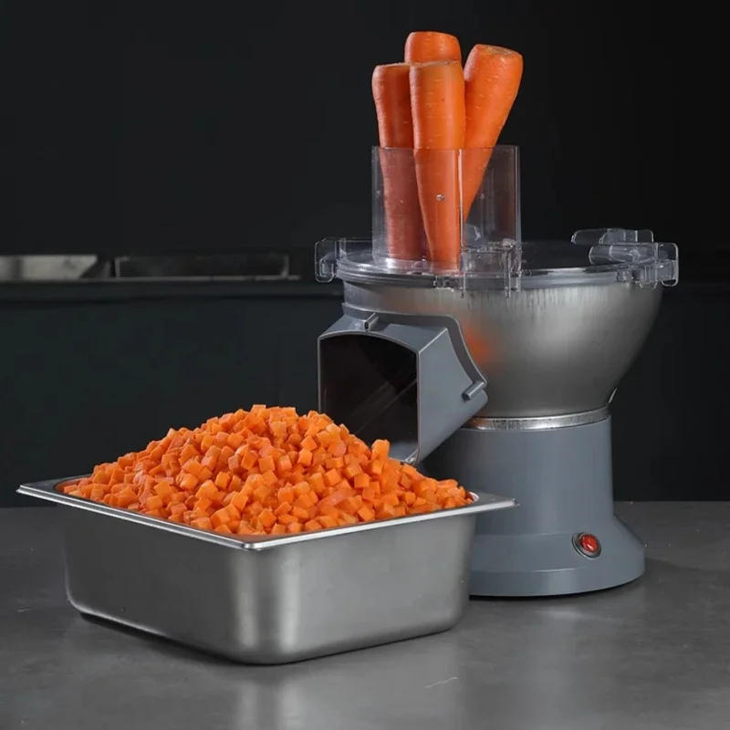 

Dicing machine for commercial fruits and vegetables, potatoes, carrots