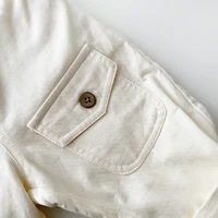 Autumn Newborn Baby Korean Version Of Children's Cotton Casual Pants Spring And Autumn Solid Color Pants Wear Baby Spring 6