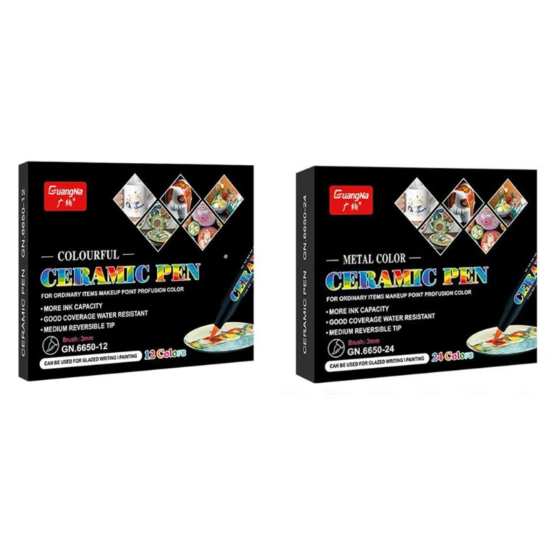 

Paint Pens Paint Markers Water-Based Painting Markers Pens Sets for Plastic Mugs Dropship