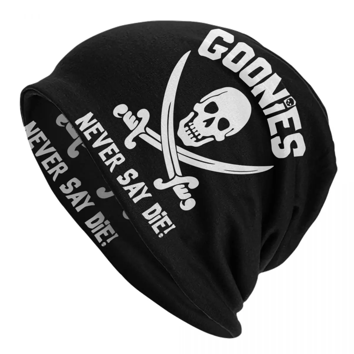 

Goonies Skullies Beanies Caps Streetwear Winter Warm Women Men Knitted Hats Adult Unisex Gothic Skull Bonnet Hats