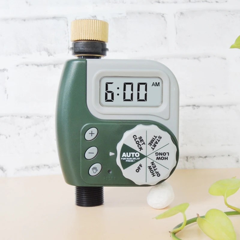 

Garden Automatic Watering Timer Electronic Irrigation Controller Watering Control System for Lawn Sprinkler Garden Watering Tool