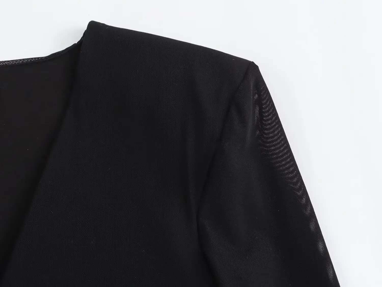 Dave&Di Ins Blogger High Street Sexy Mesh Splicing Womens Fashion Playsuits Girls Bodysuits Girls