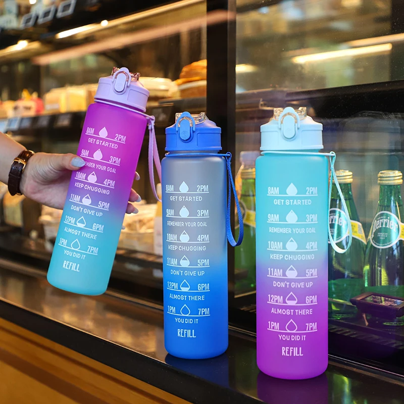 800ml Leakproof Drinking Bottles Outdoor Sports Travel Kettle