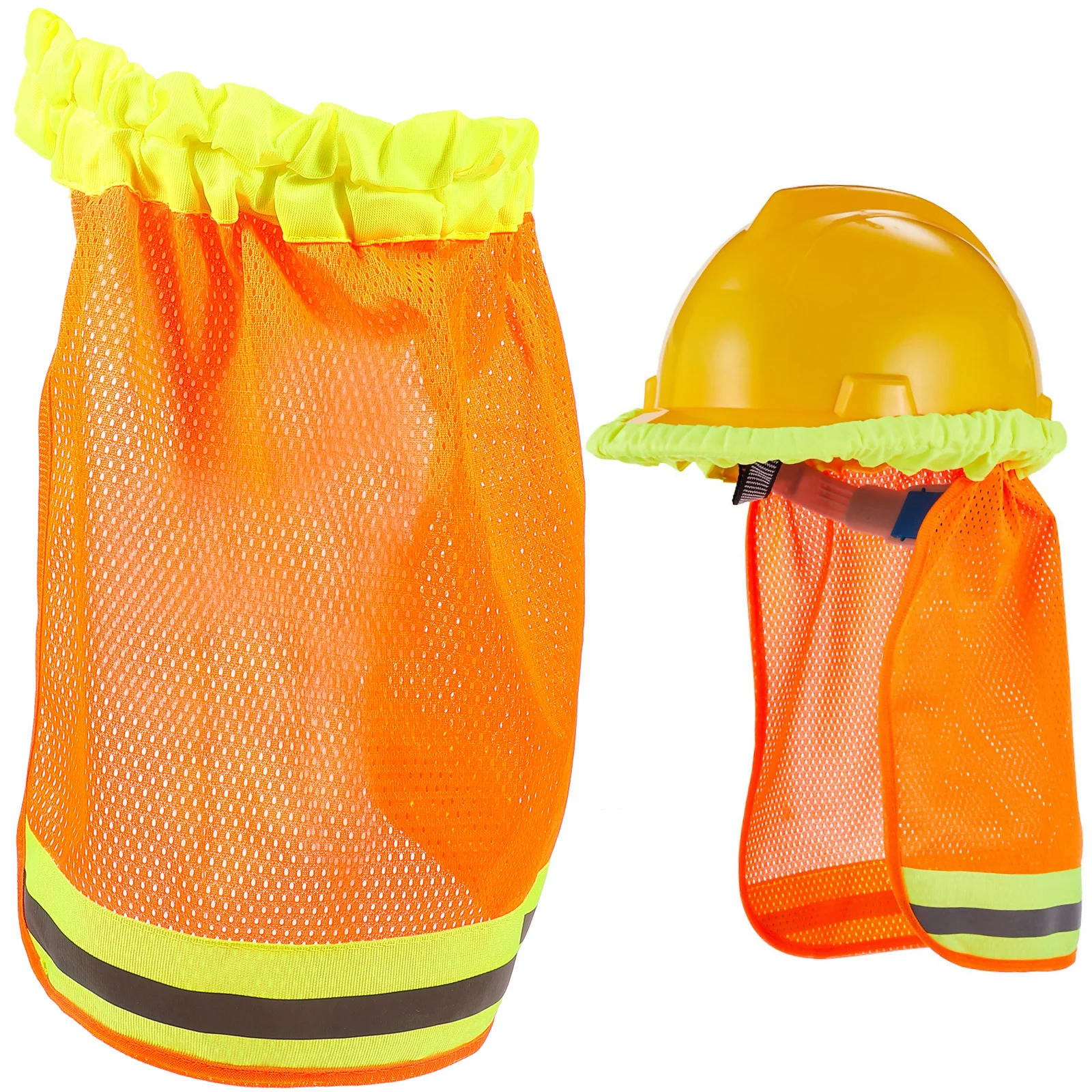 

Hard Hats Worker's Brim Construction Cover Sun Shade for Sunscreen Neck Protector Visor Man