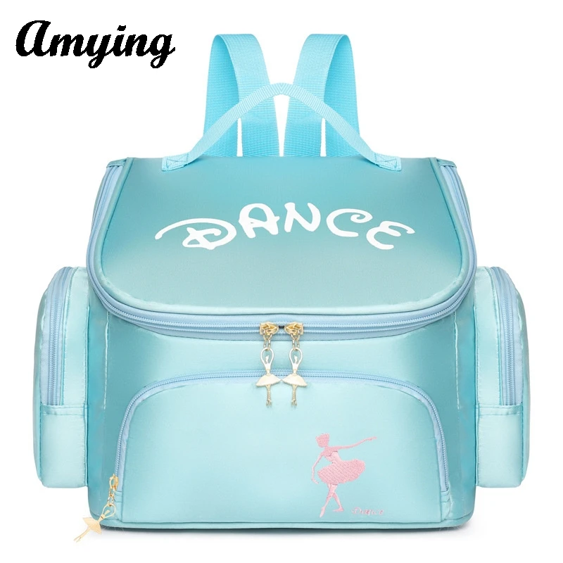 New Kids Latin Dance Storage Bag Ballet Dance Shoulder Bag Children Handbags Kids Dance Backpack Bags Student School Bag 4