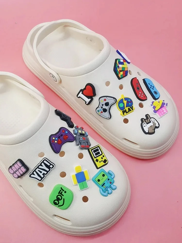 Shoe Decorations Crocs Shoes College Croc Charms Crocs Shoe