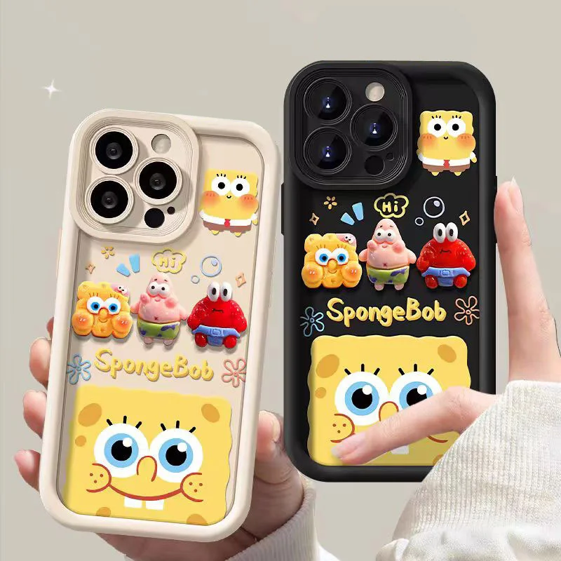 Cute 3D Patrick Star Multistep Phone Case